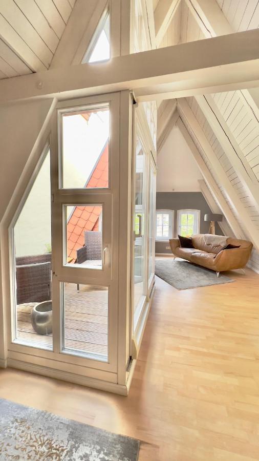 Gemuetliche Maisonettewohnung Mit Dachterrasse Am Schloss 올덴부르크 외부 사진