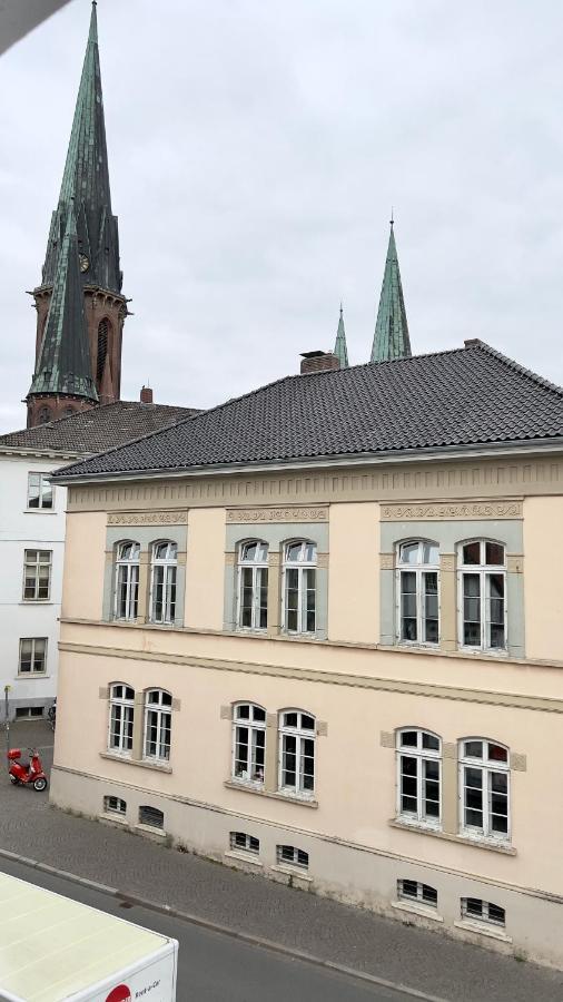 Gemuetliche Maisonettewohnung Mit Dachterrasse Am Schloss 올덴부르크 외부 사진