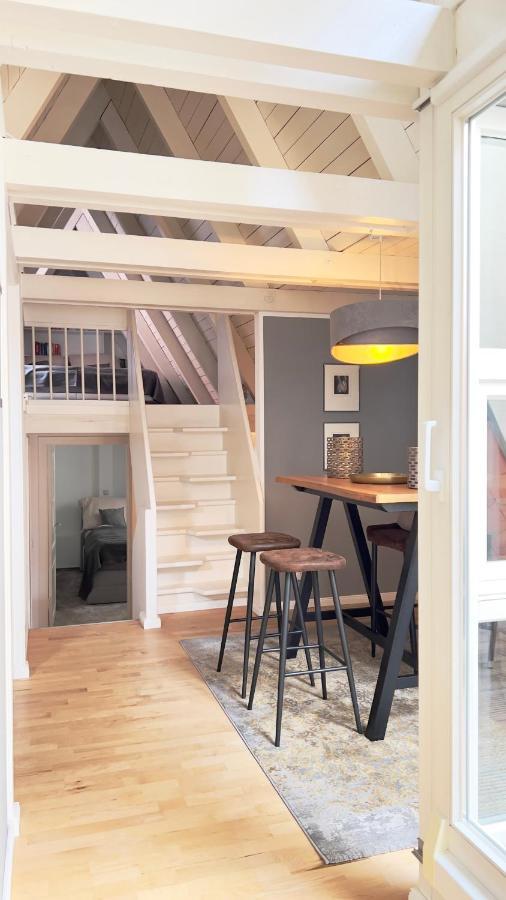Gemuetliche Maisonettewohnung Mit Dachterrasse Am Schloss 올덴부르크 외부 사진