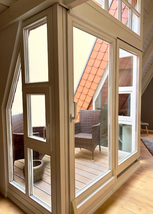 Gemuetliche Maisonettewohnung Mit Dachterrasse Am Schloss 올덴부르크 외부 사진