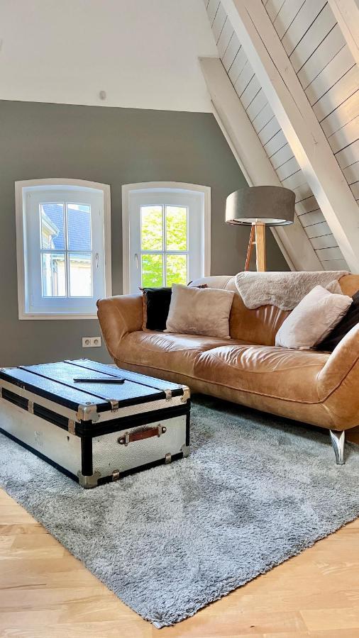 Gemuetliche Maisonettewohnung Mit Dachterrasse Am Schloss 올덴부르크 외부 사진