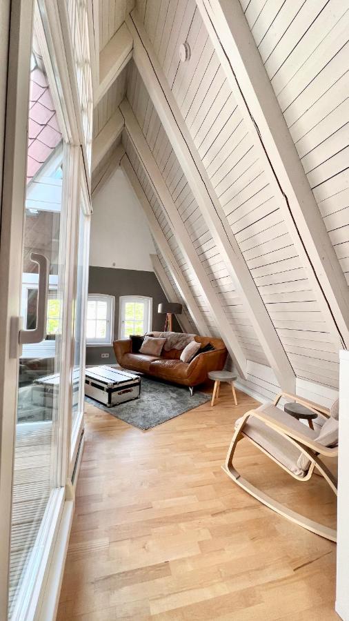 Gemuetliche Maisonettewohnung Mit Dachterrasse Am Schloss 올덴부르크 외부 사진