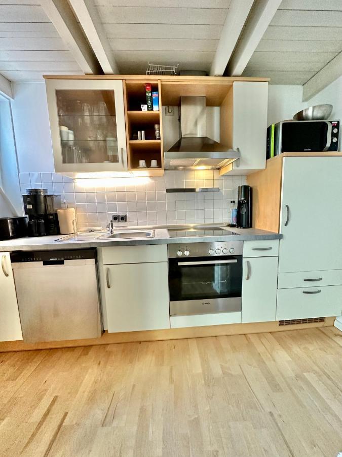 Gemuetliche Maisonettewohnung Mit Dachterrasse Am Schloss 올덴부르크 외부 사진